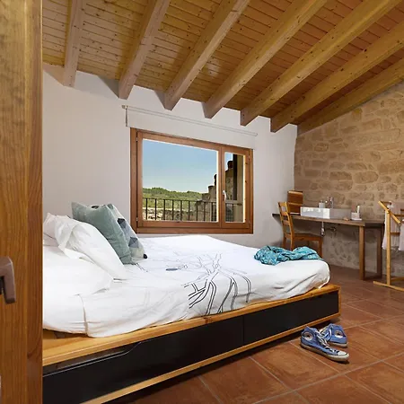 別荘 Espacioso Pajar Con Chimenea Y Bbq En El Matarrana